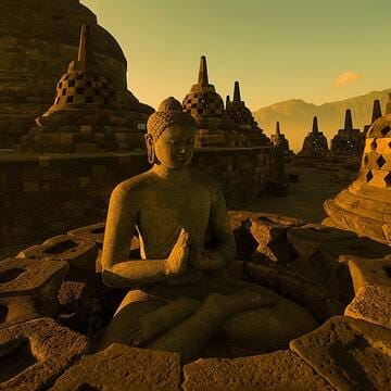 Borobudur Temple Compounds image 40