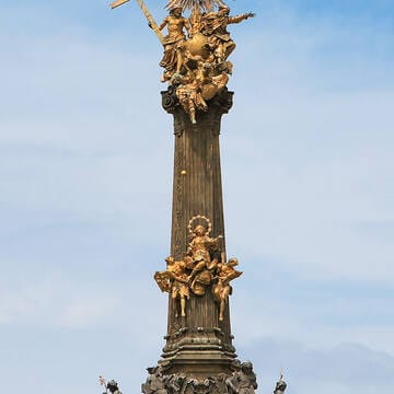 Holy Trinity Column in Olomouc image 28