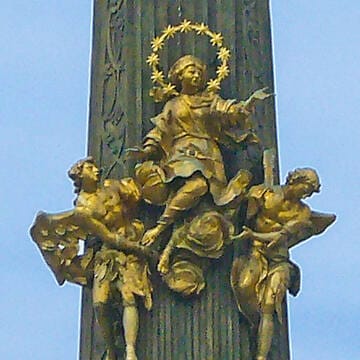 Holy Trinity Column in Olomouc image 30