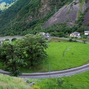Rhaetian Railway in the Albula / Bernina Landscapes image 9