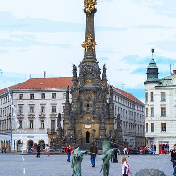 Holy Trinity Column in Olomouc image 20