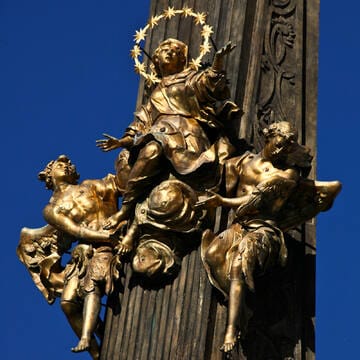 Holy Trinity Column in Olomouc image 12